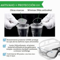 Winline úszószemüveg UV védelemmel, párásodásmentes - felnőtt és gyerek 4