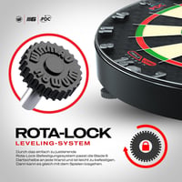 Țintă de darts Winmau Blade 6 Triple Core Carbon - sisal, aprobată PDC 3