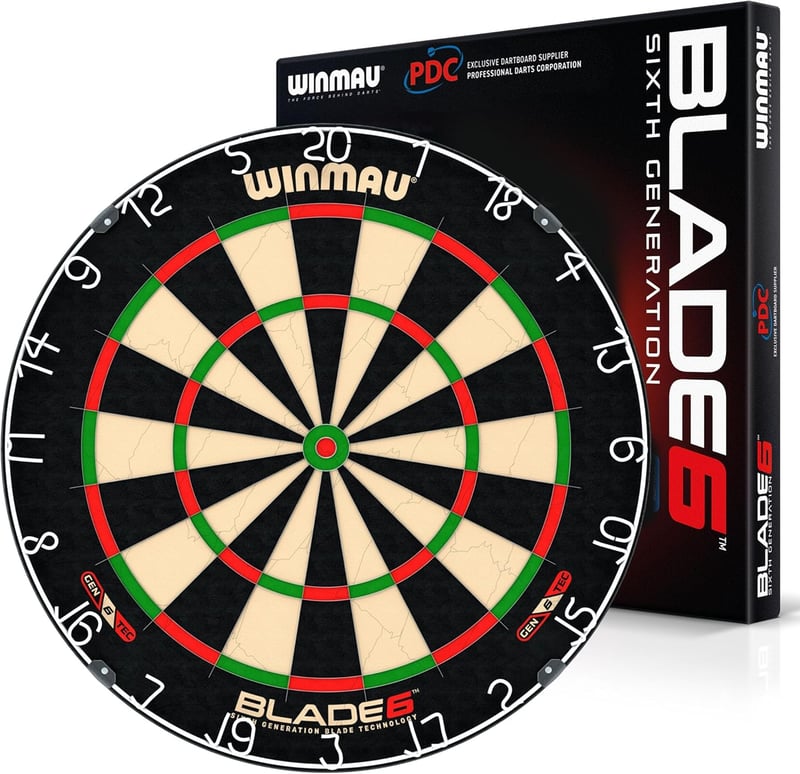 Winmau Blade X & Blade 6 PDC Steeldart Dartscheibe Sisal