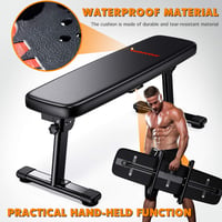 WINNOW Összecsukható Edzőpad Hordfogannyal, Multifunkcionális Fitnesz Pad Otthoni Edzéshez 4