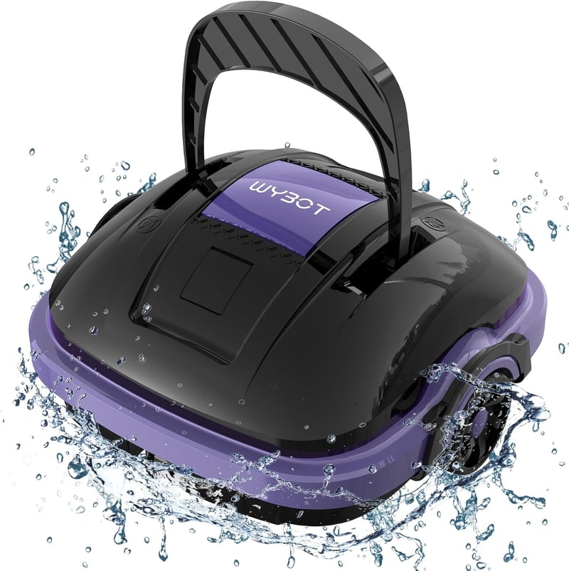 WINNY POOL CLEANER akkus medencetisztító robot 80 m²-ig - sötétszürke