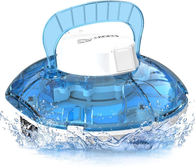 WINNY POOL CLEANER Winny 200 Medence Robot, Vezeték Nélküli Porszívó 75 Perc Üzemidő