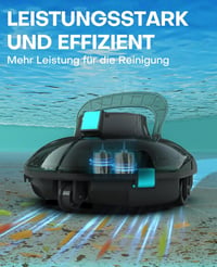 WINNY POOL CLEANER Winny 200 Medence Robot, Vezeték Nélküli Porszívó 75 Perc Üzemidő 2