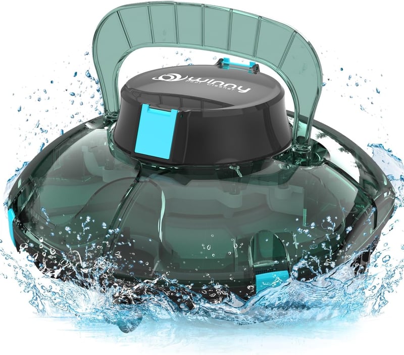 WINNY POOL CLEANER Winny 200 Medence Robot, Vezeték Nélküli Porszívó 75 Perc Üzemidő