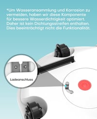 WINNY POOL CLEANER Winny 200 Medence Robot, Vezeték Nélküli Porszívó 75 Perc Üzemidő 9