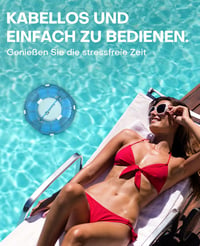 WINNY POOL CLEANER Winny 200 Medence Robot, Vezeték Nélküli Porszívó 75 Perc Üzemidő 8
