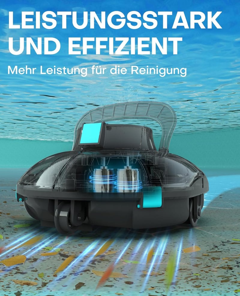 WINNY POOL CLEANER Winny 200 Medence Takarító Robot 75 Perc Üzemidő 60m²-ig