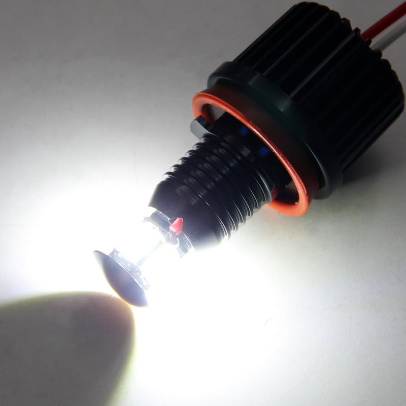 WinPower H8 LED Angel Eyes Autó Fényszóró Izzó 40W 6000K Xenon Fehér CanBus Hibamentes Pozíciófény 2 Darab