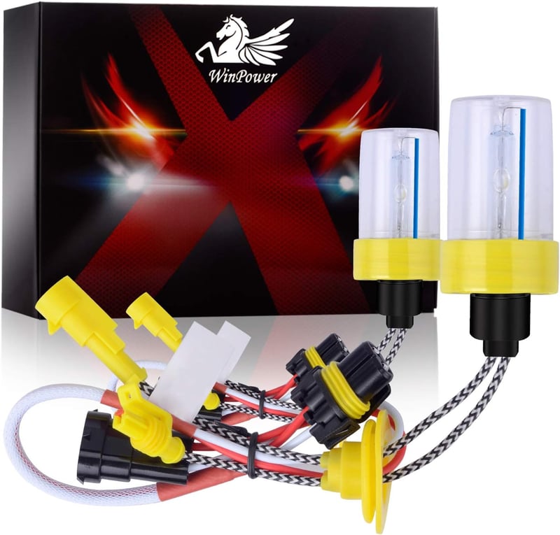 WinPower HID Xenon Izzó H11/H8/H9 12V Autó Fényszóró Égő 2 darabos Készlet Első Lámpa