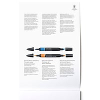Blok papiera pre alkoholové fixky Winsor & Newton Bleedproof – A4, 75 g/m², 50 listov, bez obsahu chlóru a kyselín 3