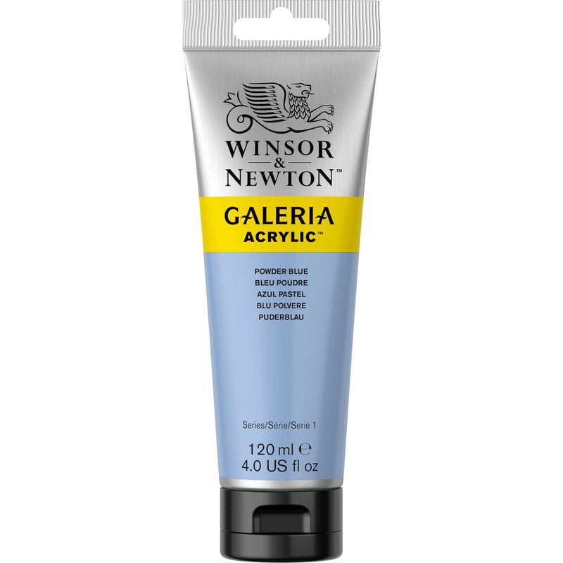 Akrylová farba Winsor & Newton Galeria – Powder Blue (prášková modrá) – 120 ml