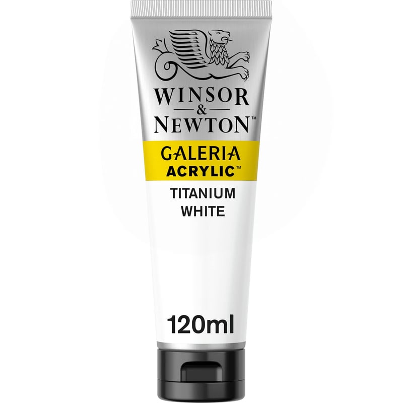 Akrylová farba Winsor & Newton Galeria – Titánová beloba – 120 ml