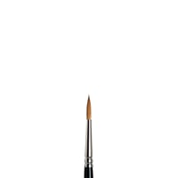 Pensulă de acuarelă rotundă Winsor & Newton Seria 7 Kolinsky Nr. 4 - 3 mm, lucrată manual, calitate premium 2