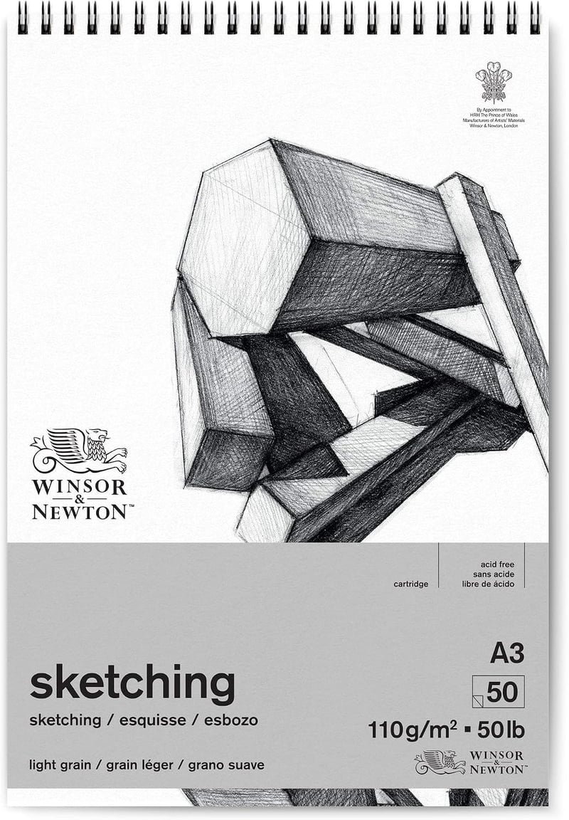 Winsor & Newton vázlatpapír - extra fehér - DIN A3