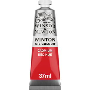 Vopsea de ulei Winsor & Newton Winton – nuanță roșu cadmiu, 37 ml – putere mare de acoperire, rezistentă la lumină, bogată în pigmenți