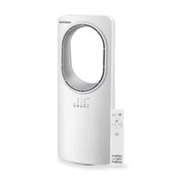 Wintem Freezy tihi toranjski ventilator bez lopatica s daljinskim upravljačem, 3 brzine, 3 načina rada, timer od 15 sati, oscilacija, LED zaslon, bijeli 9