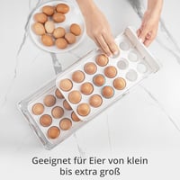 Winter Shore 36 tojás tárolódoboz hűtőbe, 2 szintes, gurulós, bővíthető 5