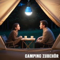 Winzwon Kempinglámpa - Többszínű, Vízlepergető, 150 Lumen, 9 LED, Akasztható, Fényerőszabályozós, AAA Elemmel Működő 4