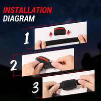 Winzwon USB Tölthető LED Fejlámpa - Vízálló, Könnyű, Piros Fejlámpa Futáshoz, Kocogáshoz, Horgászathoz és Kempingezéshez 8
