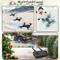 Wipkviey T26 FPV drón 1080P kamerával, összecsukható, 26-30 perc repülési idő 5
