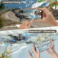 Wipkviey T26 FPV drón 1080P kamerával, összecsukható, 26-30 perc repülési idő 6