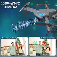 Wipkviey T28 1080p kamera drón összecsukható FPV quadcopter kezdőknek felnőtteknek 2