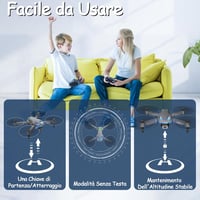 Wipkviey T28 Kamerás Drón 4K Quadcopter Távirányítóval 5