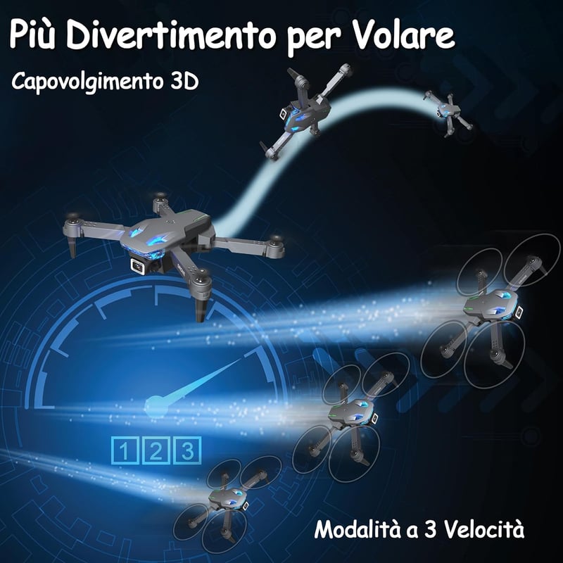 Wipkviey T28 Kamerás Drón 4K Quadcopter Távirányítóval