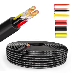 Wirelume 14AWG 3x2 mm² električni kabel, 3-žilni - 9,14 m