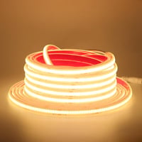Bandă LED COB Wisada 24V, 15m, 320 LED/m, alb cald, impermeabilă IP68, dulap, acvariu 1