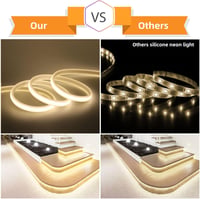Wisada 4m LED szalag 288 LED/m 4000K természetes fehér IP65 vízálló COB fénycsík 6