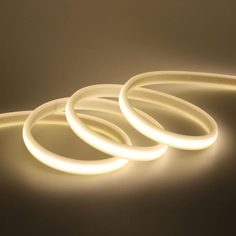 Wisada 4m LED szalag 288 LED/m 4000K természetes fehér IP65 vízálló COB fénycsík