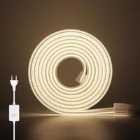 Wisada LED szalag COB 220V 288LED/m vízálló dimmer neon dekoráció 15m 1