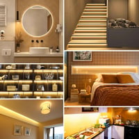 Wisada LED szalag COB 220V 288LED/m vízálló dimmer neon dekoráció 15m 8