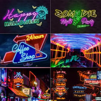 Wisada RGB Neon LED szalag 4m, 12V, színváltó fényszalag távirányítóval 6
