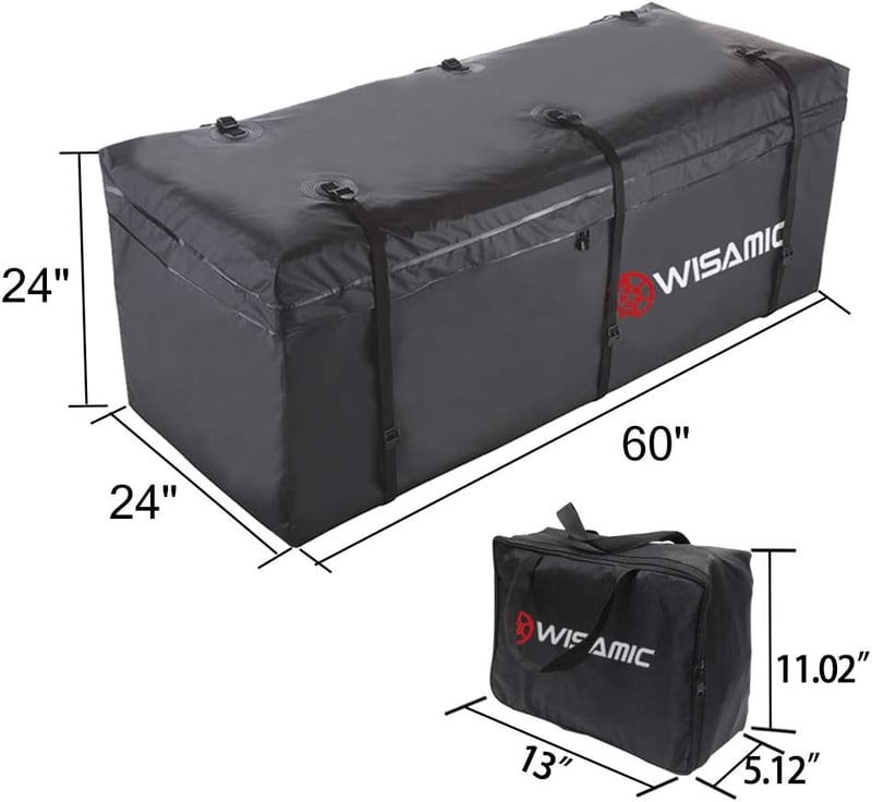 WISAMIC vonóhorog utánfutó táska 566L vízálló szállítótáska