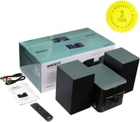 WISCENT 30W Hi-Fi Rendszer Bluetooth-szal - CD/DVD Lejátszó, FM Rádió, USB, AUX Bemenet, Kompakt Sztereó Hangrendszer Távirányítóval

AI: I' 8