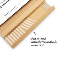 Sada sklenených slamiek Wisefood, Ø 10 mm, 14 ks, 21,5 cm, opakovane použiteľné, farebné, vrátane 2 čistiacich kefiek 6