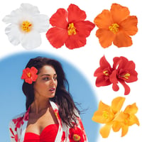 WiseJoy Hawaii Virág Hajcsipesz Szett 5db Plumeria Hibiszkusz Csúszásmentes Hajdísz 1