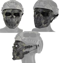 WISEONUS Airsoft Paintball Taktikai Koponya Maszk Teljes Arcvédelem Katonai Maszk 6