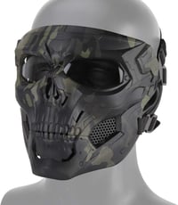 WISEONUS Airsoft Paintball Taktikai Koponya Maszk Teljes Arcvédelem Katonai Maszk 4