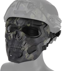 WISEONUS Airsoft Paintball Taktikai Koponya Maszk Teljes Arcvédelem Katonai Maszk 7