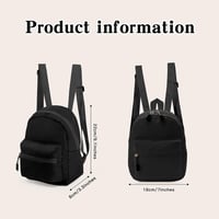WisePoint Női Mini Hátizsák Nylon Kis Utazási Backpack Lányoknak 3
