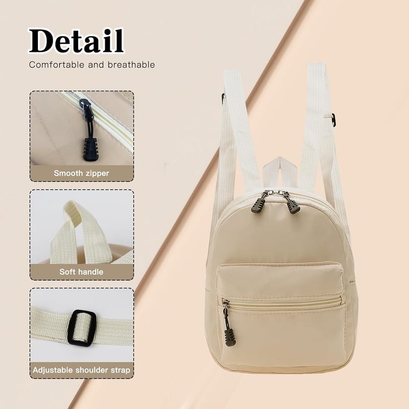 WisePoint Női Mini Hátizsák Nylon Kis Utazási Backpack Lányoknak