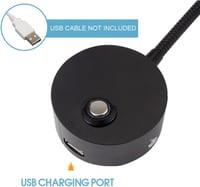 WisHomee Dimmezhető LED Olvasólámpa USB-s, 12V Autó Lakóautó Hajó Világítás, 2 db 4
