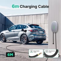 WISSENERGY 7 kW Type 2 Wallbox 32A Fali Töltőállomás 6m Kábellel 6