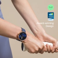Withings ScanWatch hibridni pametni sat EKG mjerač otkucaja srca oksimetar 38 mm ružičasto zlato bez plavog remena i kopči za remen Android (stanje: vidi 2. sliku) 8