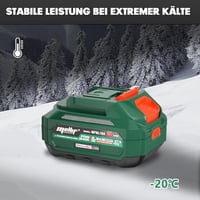 WITLIGHT Akkumulátoros Hótoló 30cm Szélességgel, 4.0Ah Akkuval, 6m Dobótávolság 8