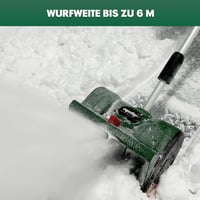WITLIGHT Akkumulátoros Hótoló 30cm Szélességgel, 4.0Ah Akkuval, 6m Dobótávolság 4