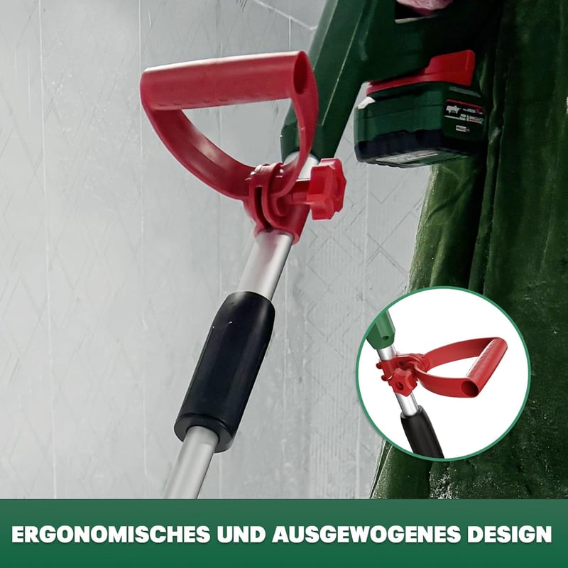 WITLIGHT Akkumulátoros Hótoló 30cm Szélességgel, 4.0Ah Akkuval, 6m Dobótávolság